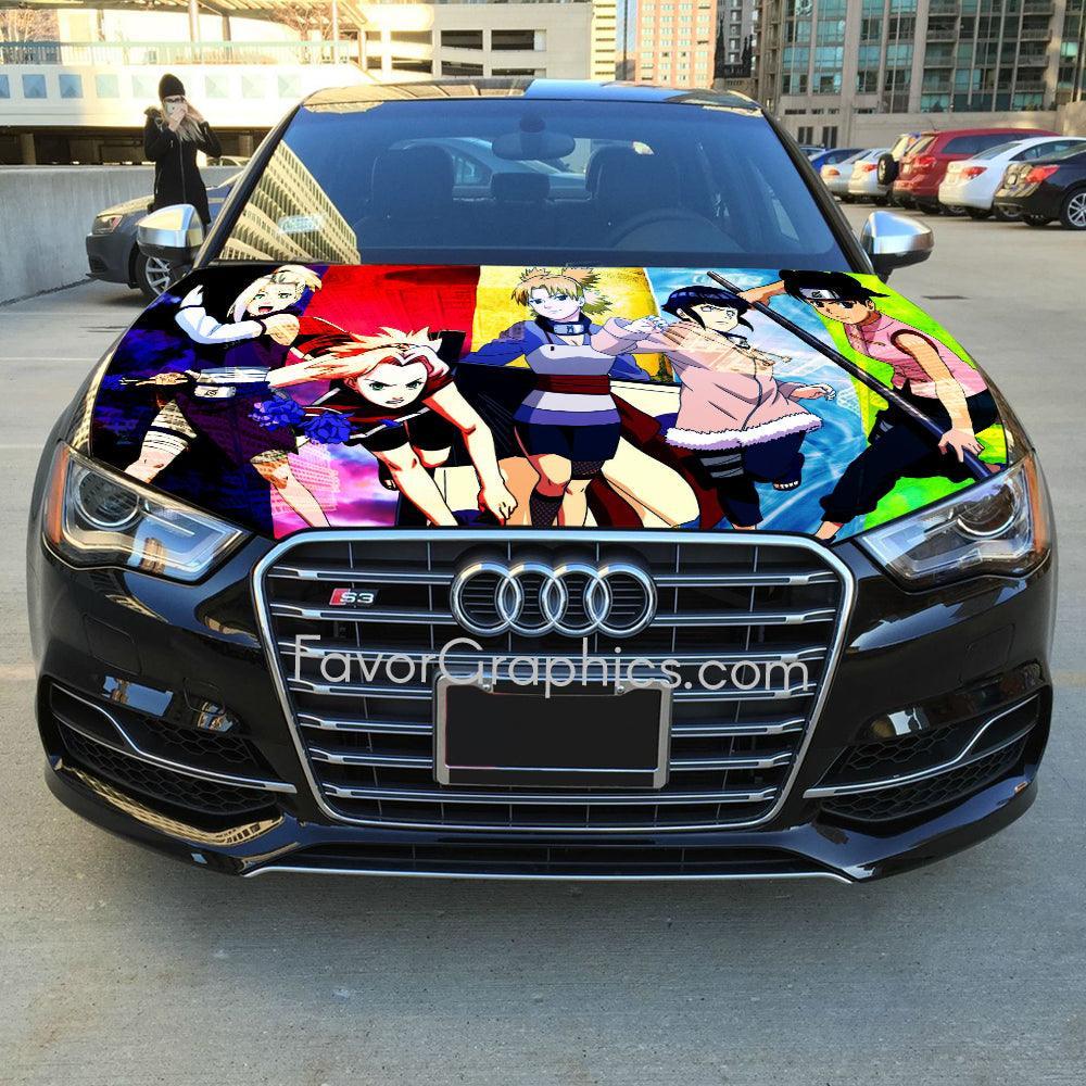 Ino Yamanaka Itasha Car Vinyl Hood Wrap Decal Sticker – Favor Graphics