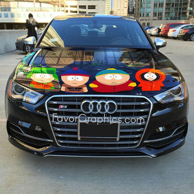 Kyle Broflovski South Park Itasha Car Vinyl Hood Wrap Decal Sticker