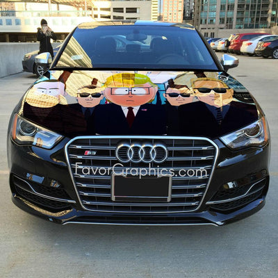 Mr. Garrison South Park Itasha Car Vinyl Hood Wrap Decal Sticker