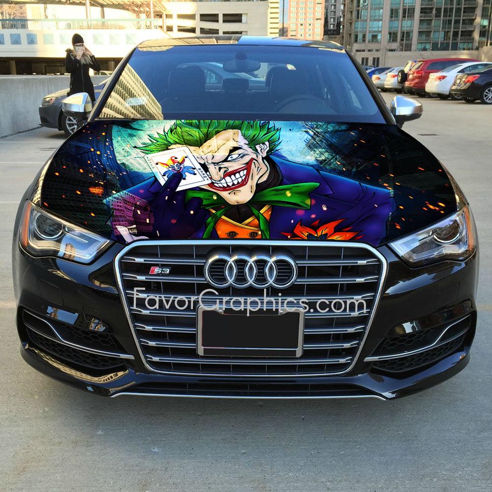 Joker Car Decal Sticker Itasha Vinyl Hood Wrap