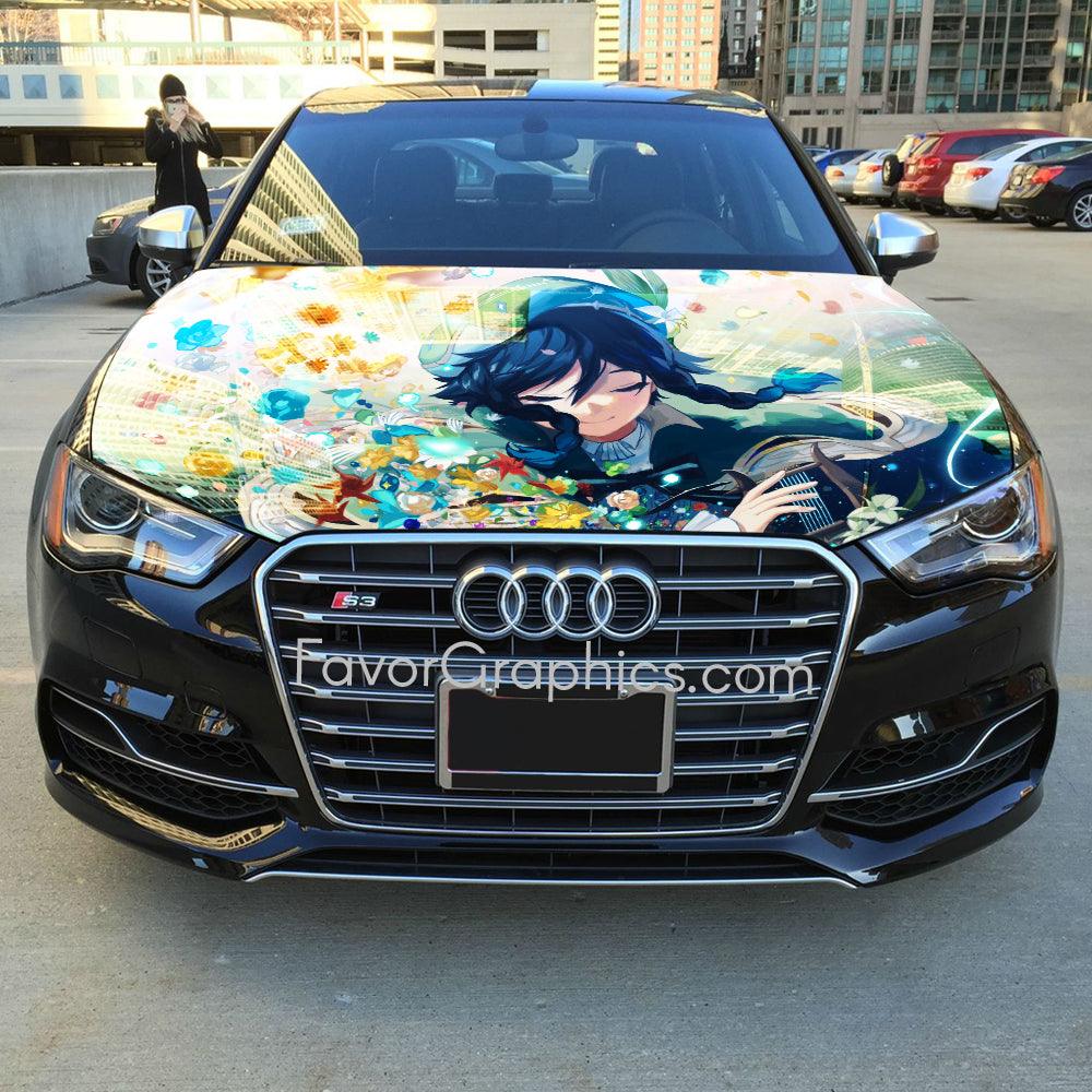 Venti Genshin Impact Itasha Car Vinyl Hood Wrap Decal Sticker