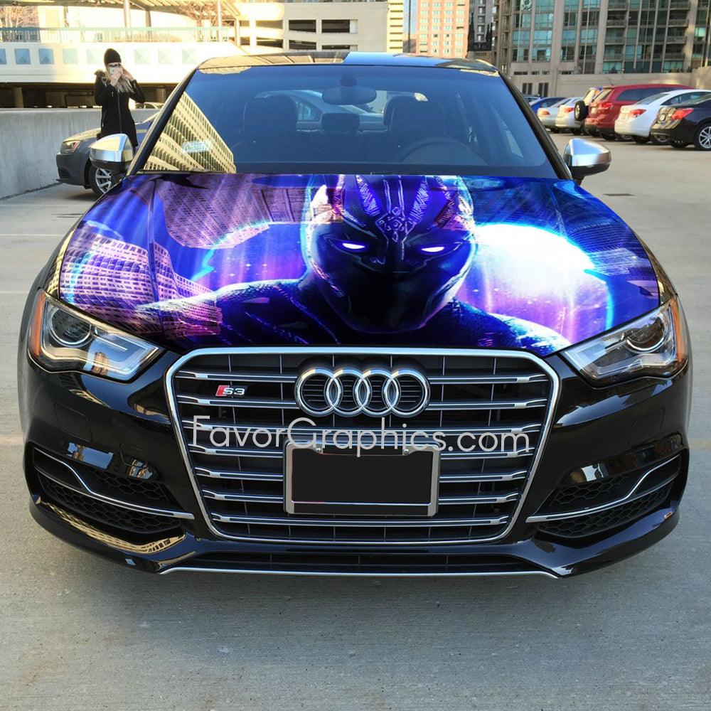 Black Panther Car Decal Itasha Sticker Vinyl Hood Wrap