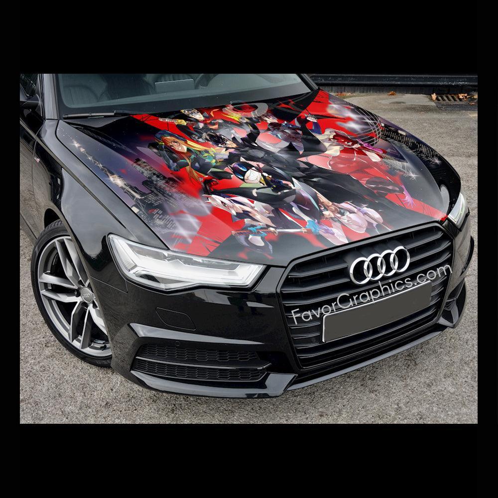 Yusuke Kitagawa Persona 5 Itasha Car Vinyl Hood Wrap Decal Sticker yusuke-kitagawa-persona-5-itasha-car-vinyl-hood-wrap-decal-sticker
