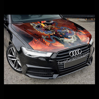 Hades Itasha Car Vinyl Hood Wrap Decal Sticker