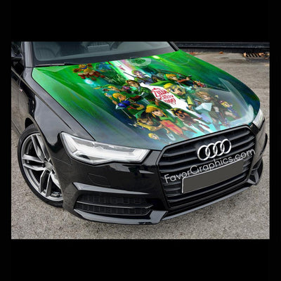 The Legend of Zelda Itasha Car Vinyl Hood Wrap Decal Sticker