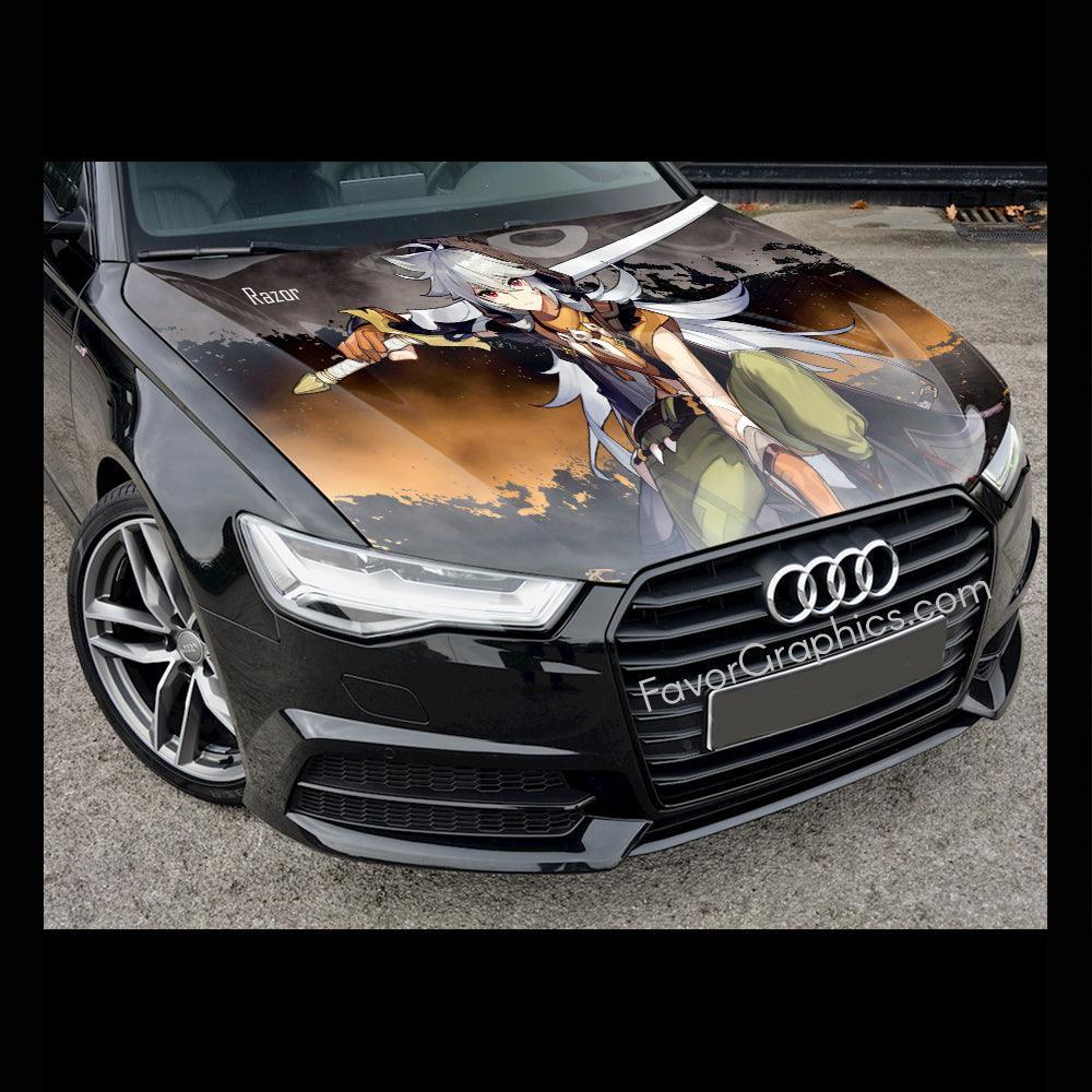 Vinal Razer Sticker Razor Genshin Impact Itasha Car Vinyl Hood Wrap Decal Sticker – Favor ...