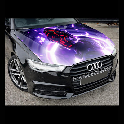 The Visitor Fortnite Itasha Car Vinyl Hood Wrap Decal Sticker