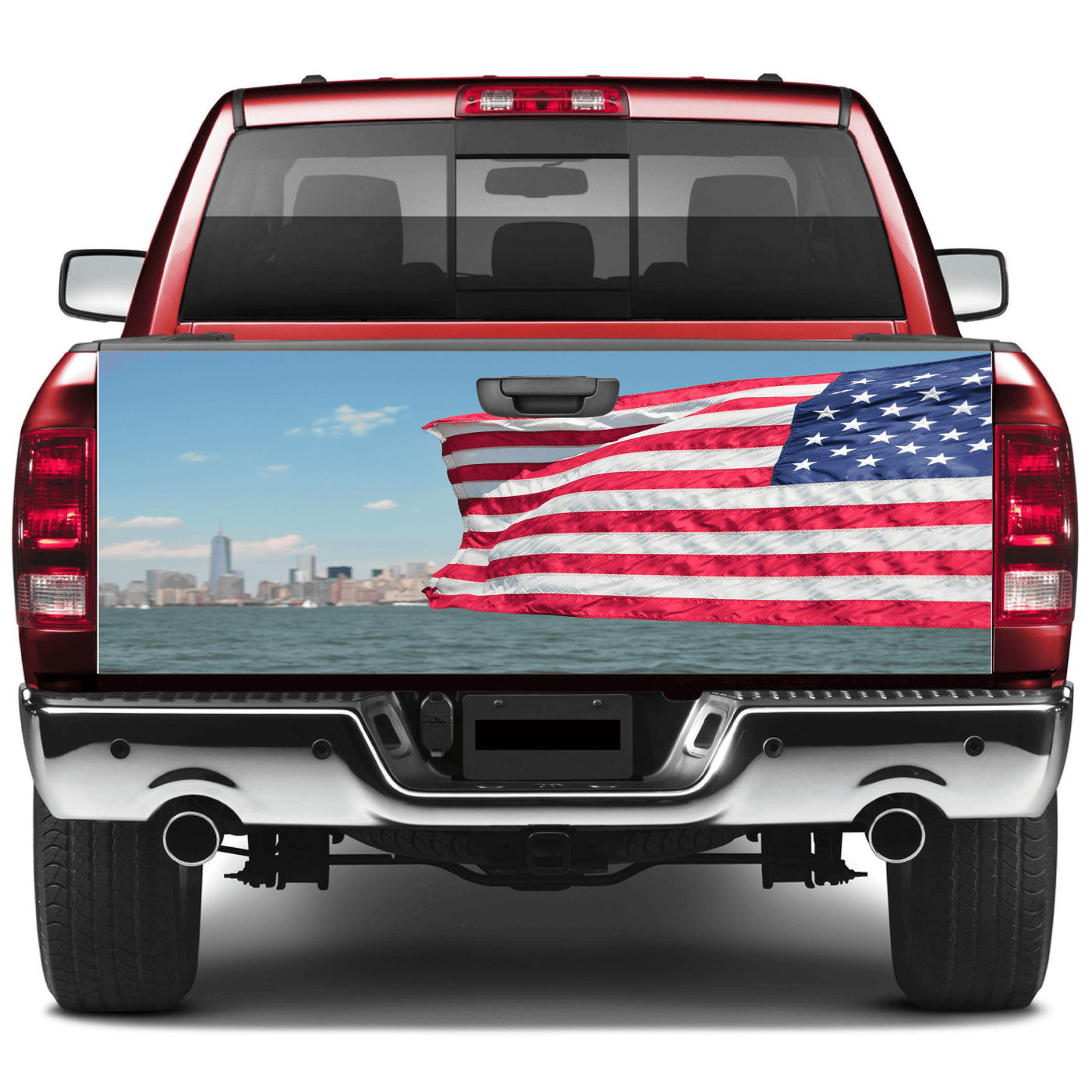 Tailgate Wraps For Trucks Wrap Vinyl Car Decals America New York SUV Car Sticker