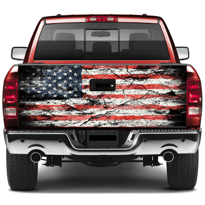 American Flag Tailgate Wrap Wraps For Trucks Wrap Vinyl Car Decals SUV Sticker