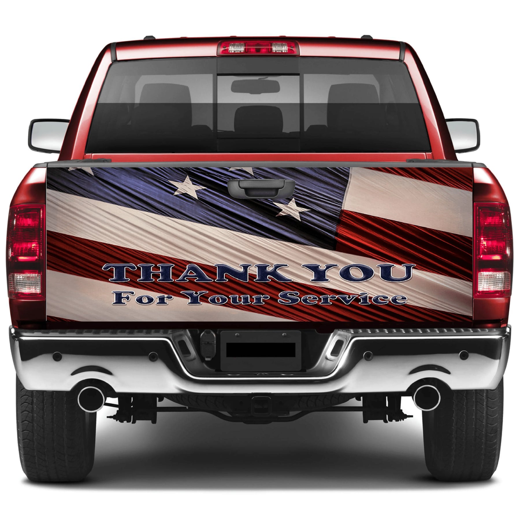 American Flag Tailgate Wrap Veterans Patriotic Wraps For Trucks Wrap V ...