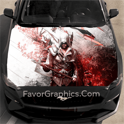 Ezio Auditore Assassin's Creed Car Decal Vinyl Hood Wrap High Quality Graphic