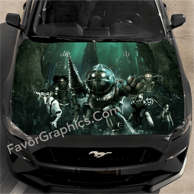 BioShock Car Decal Vinyl Hood Wrap High Quality Graphic
