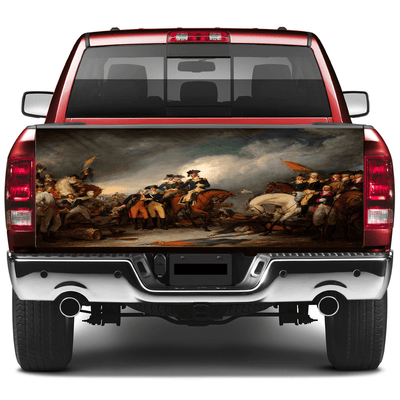 Tailgate Wraps For Trucks Wrap Vinyl Car Decals Capture of the Hessians at Trenton, New Jersey SUV Car Sticker