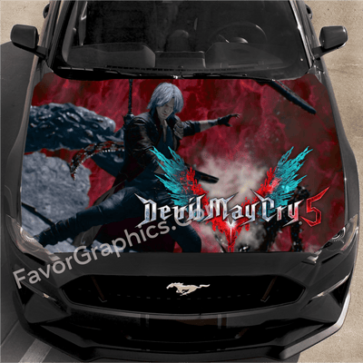 Devil May Cry 5 Car Decal Vinyl Hood Wrap High Quality Graphic