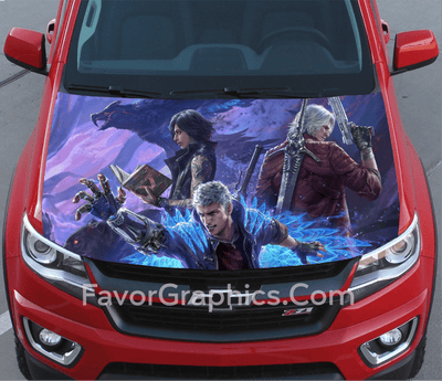 Devil May Cry 5 Car Decal Vinyl Hood Wrap High Quality Graphic