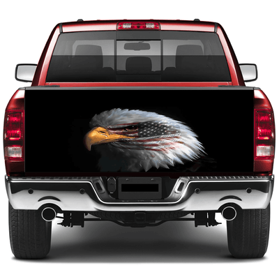 American Flag Tailgate Wrap Bald Eagle Wraps For Trucks Wrap Vinyl Car Decals SUV Car Sticker