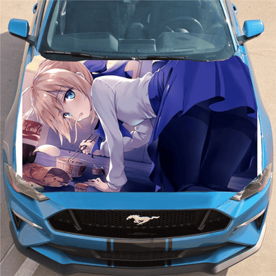 Fate Series, Fate/Stay Night Car Hood Vinyl Decal High Quality Graphic