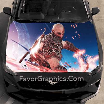 God of War Car Decal Vinyl Hood Wrap High Quality Graphic