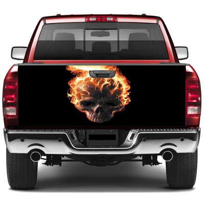 Tailgate Wraps For Trucks Wrap Vinyl Car Decals Marvel Ghost Rider SUV Car Sticker