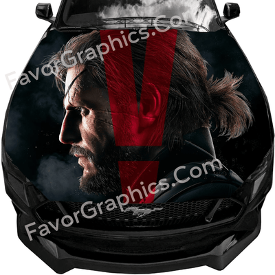 Metal Gear Solid Car Decal Vinyl Hood Wrap High Quality Graphic