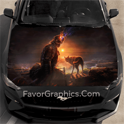 Metal Gear Solid Car Decal Vinyl Hood Wrap High Quality Graphic