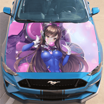Overwatch Car Hood Vinyl Decal High Quality Graphic