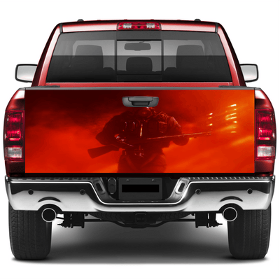 Tailgate Wraps For Trucks Wrap Vinyl Car Decals Rainbow Six- Siege, SWAT SUV Car Sticker