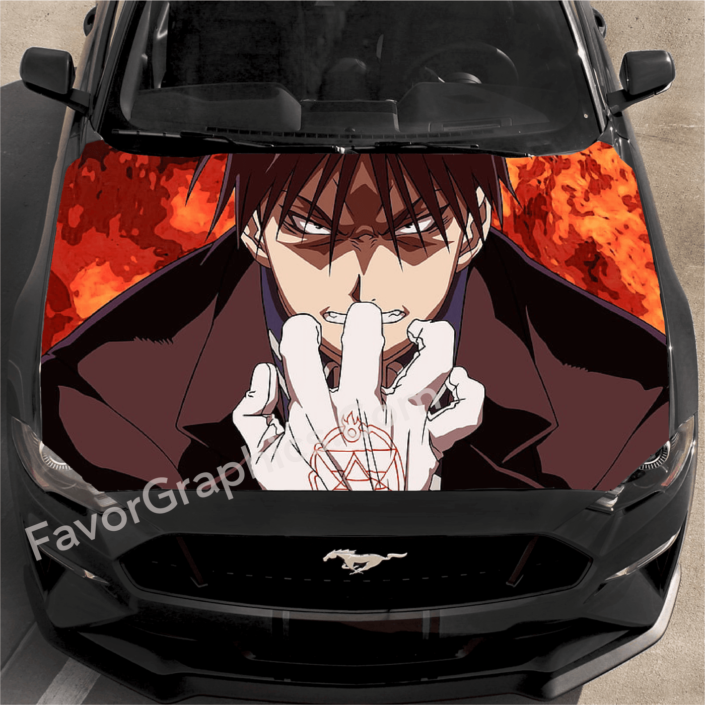 Spy X Family anime Car Hood Wrap Decal Vinyl Sticker Full Color Graphic Car  Sticker Custom Size and Image Fit Any Car - AliExpress