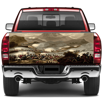 Tailgate Wraps For Trucks Wrap Vinyl Car Decals Soldiers at the Battle of the Pyrenees SUV Car Sticker