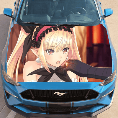 Tony Taka, twintails Car Hood Vinyl Decal High Quality Graphic