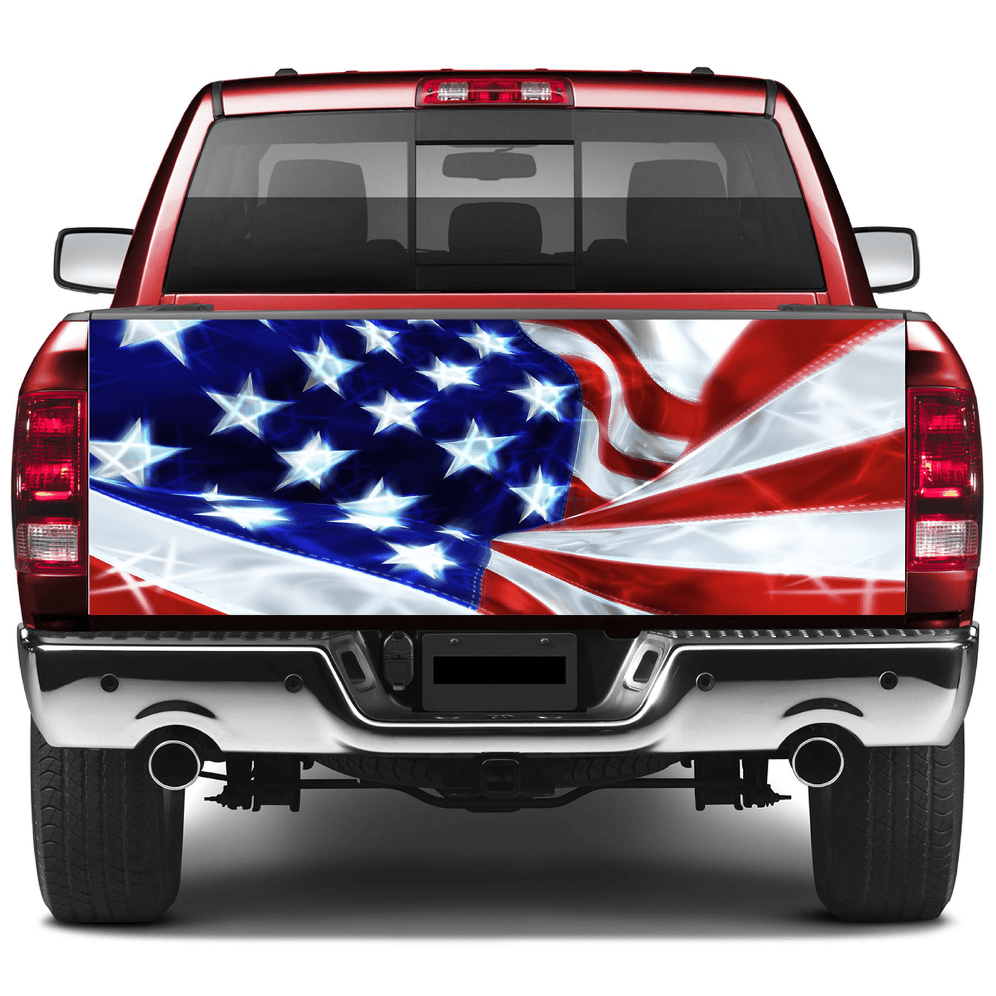 Tailgate Wraps For Trucks Wrap Vinyl Car Decals United States Independ ...