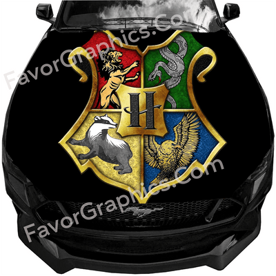 Harry Potter Car Hood Wrap Vinyl Decal High Quality Graphic